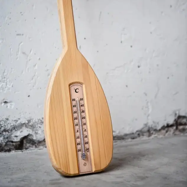 Paddla med termometer