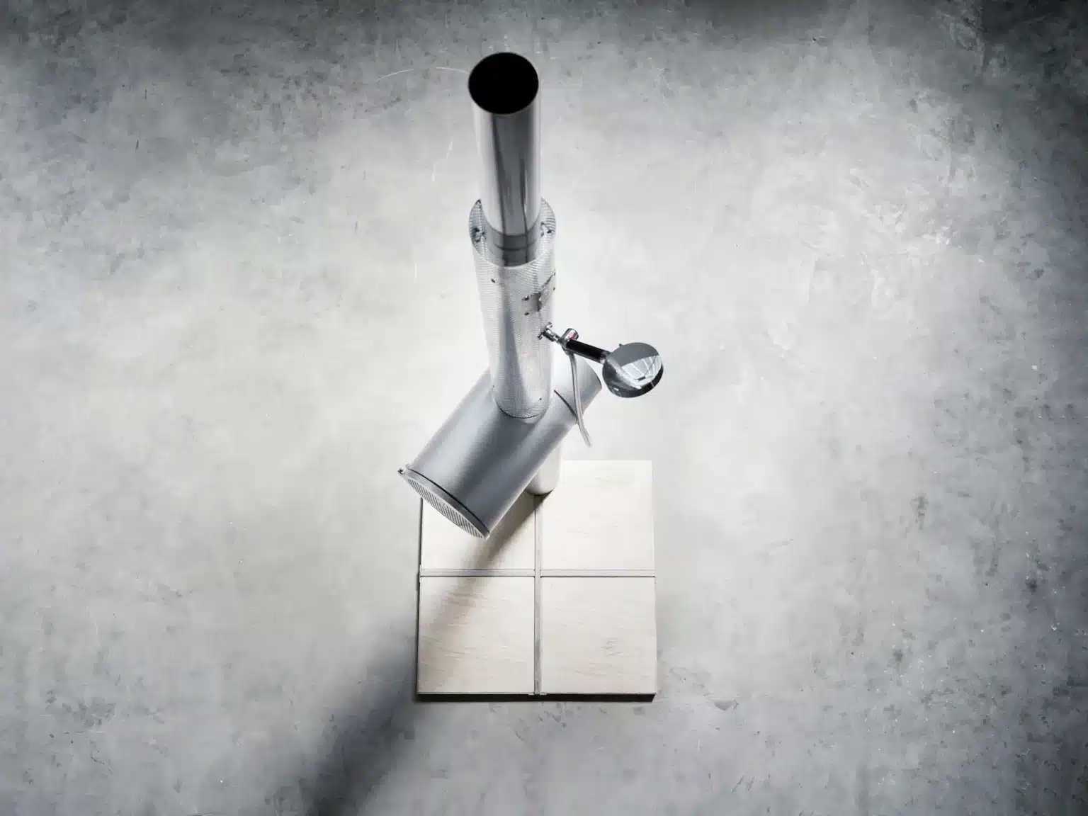 Beheizbare Gartendusche von Feuerwasser von Oben