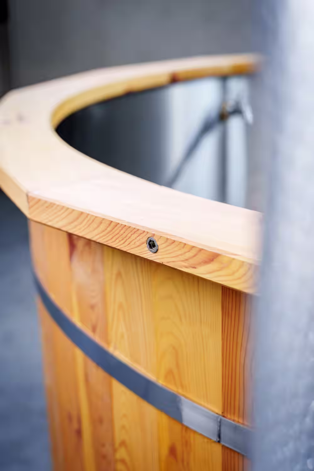 Feuerwasser Edelstahl-Fasss Modular