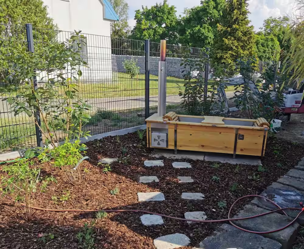 Outdoor-Badewanne
